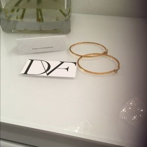 Diane von Furstenberg Hoop Earrings
